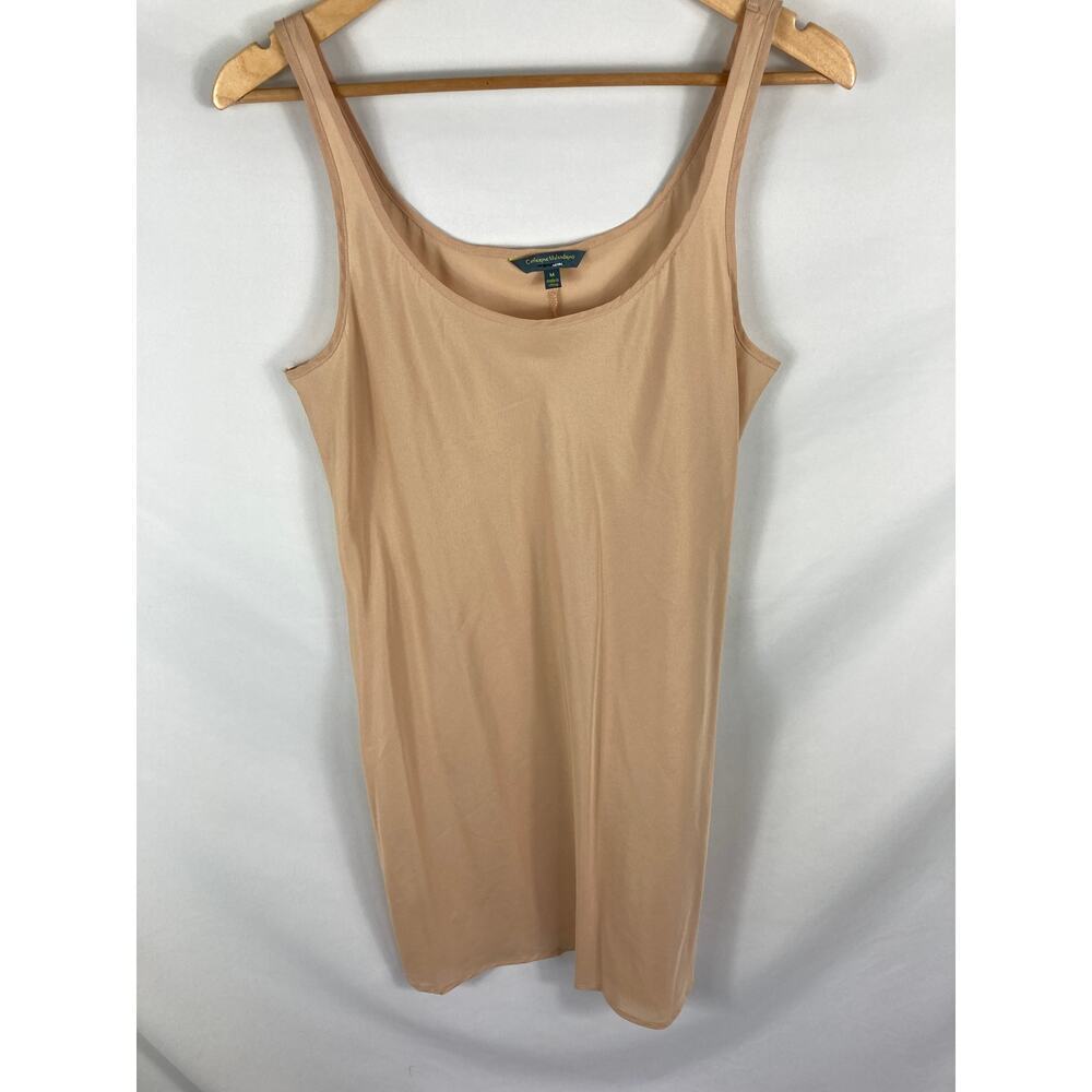 Catherine Malandrano Brown Slip Dress Size Medium
